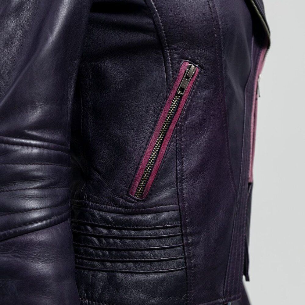 Trish Fashion Leather Jacket - Picture 4 of 6